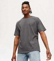 New Look Dark Grey Oversized T-Shirt